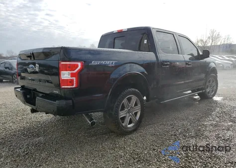 2018 Ford F150 Supercrew из США, поврежденный, VIN 1FTEW1EP5JFA92561
